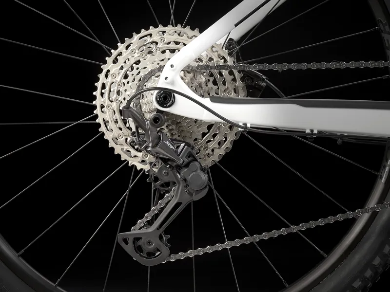 TREK Powerfly 5 625Wh Gen 3 Electric Mountain Bike in Crystal White and Lithium-6